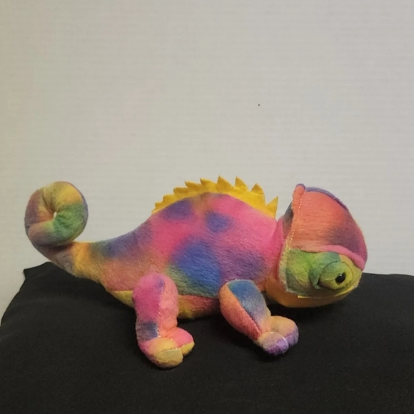 Rainbow Chameleon Wild Republic 10" lizard plush toy stuffed - Picture 8 of 8